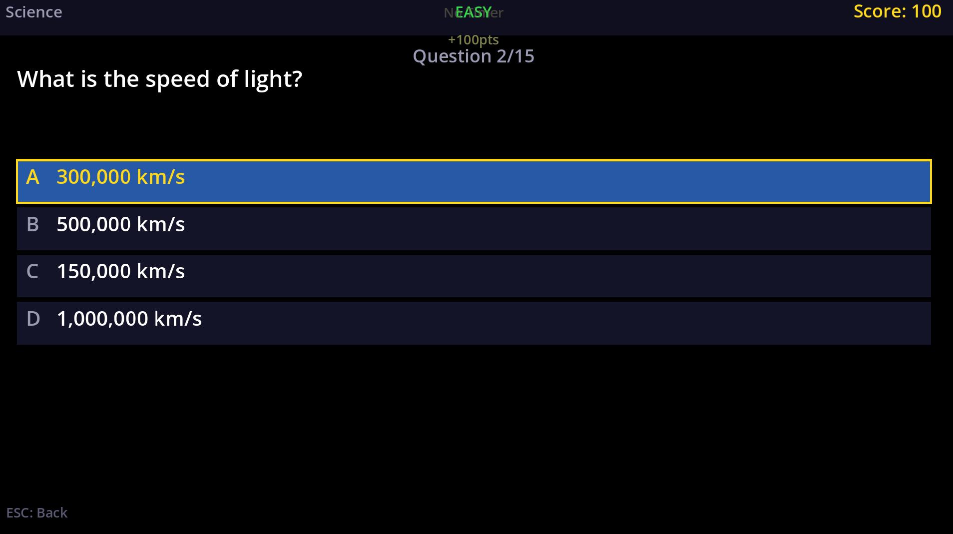Bengtssons Quiz The Great Duel — Duel Mode
